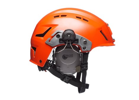 EXFIL Peltor Quick Release Adapter on SAR Tactical Closeup